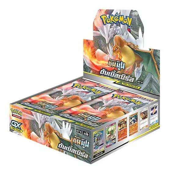 Pokemon Sun & Moon Double Burst AS5b Booster Box Thai