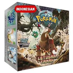 Pokemon Clay Burst Booster Box Indonesian